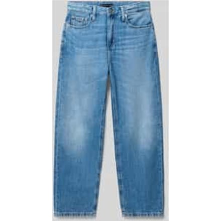 Relaxed fit baggy jeans van puur katoen