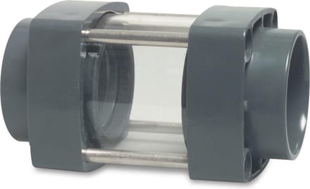 Mega Kijkglas PVC-U 63 mm lijmmof 6bar DN50 transparant
