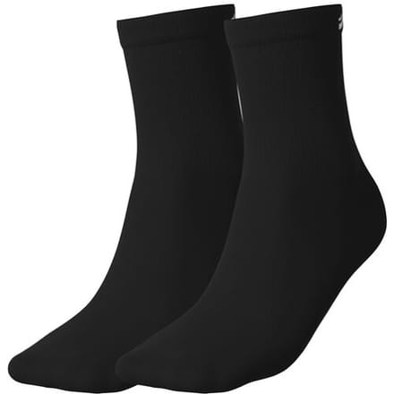 CRIVIT 2 Paar dames pilates sokken (Zwart/wit, 39-42)