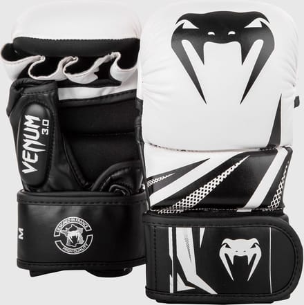 Venum Challenger 3.0 MMA Sparring Handschoenen WIT/ZWART - S