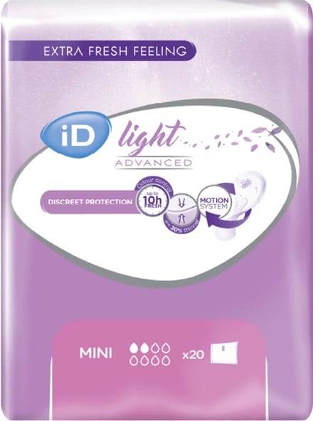iD Discreet Light Pads Mini - 1 pak van 20 stuks