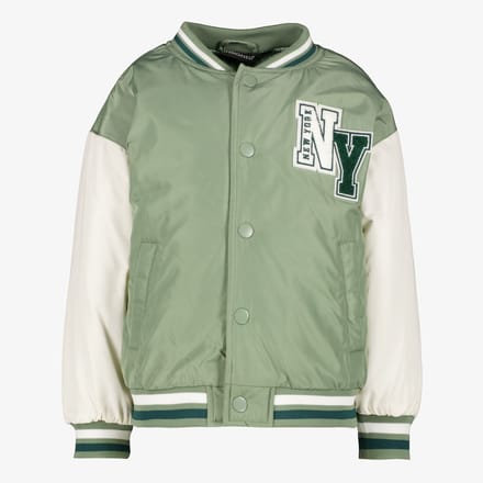 Unsigned jongens baseball zomerjas groen - Maat 92