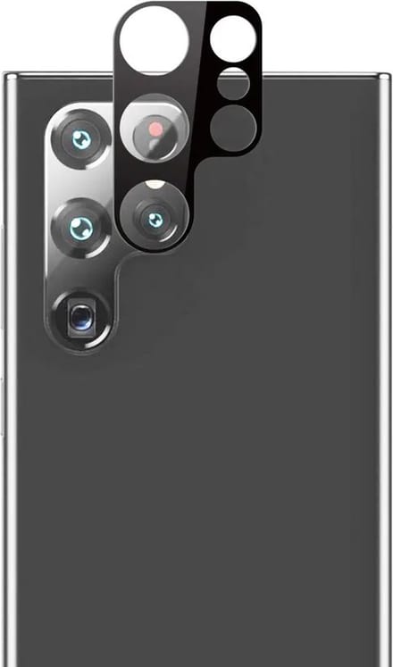 MoDo camera protector Geschikt voor Samsung Galaxy S23 Ultra - Camera screenprotector glas