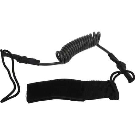 Corde de sécurité pour rame de kayak, robuste et réglable, accessoires anti-perte, jaune noir