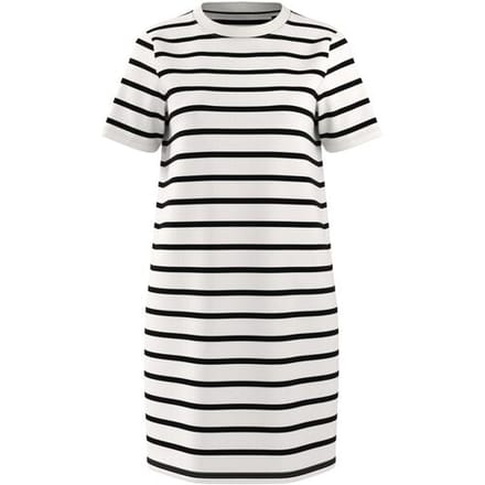 ESMARA Dames jurk (Wit/zwart, S (36/38))