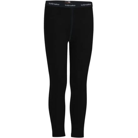 Icebreaker Kids 200 Oasis Leggings (Maat - 4, Kleur - BLACK)