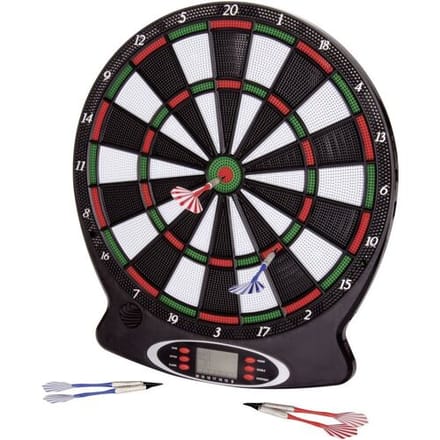 New Sports elektronisch dartbord met LCD display en 18 spellen.
