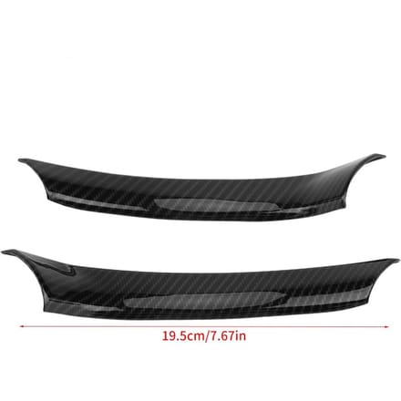 Décoration Décorative de Volant Intérieur de Voiture pour Alfa Romeo Stelvio Giulia black