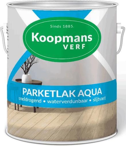 Koopmans Acryl Parketlak Eiglans blank 2,5 Liter