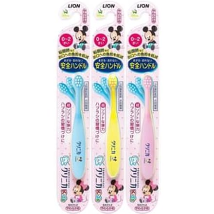LION - Clinica Kid's Toothbrush 0-2 years old - Random Color - 1 pc