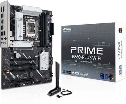 Asus Moederbord Prime B860 Plus Wifi Voor Intel 12E En 13E Generatie Atx Ddr5 M2 Usb3