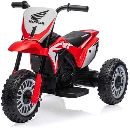 Baby Mix Honda CRF 450R elektrische kindermotor rood