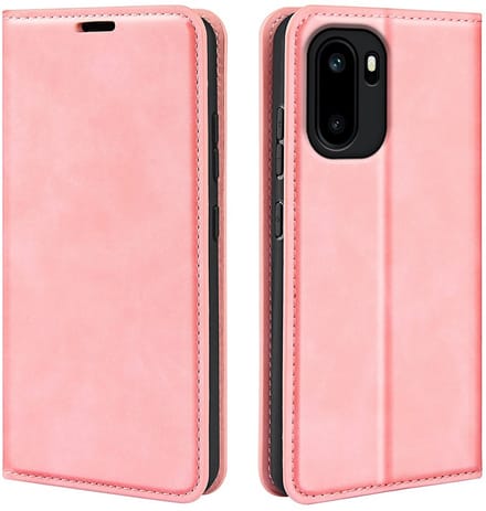 MobyDefend Hoesje - Geschikt voor OnePlus 15R - Luxe Wallet Bookcase (Magnetische Sluiting) - Roze