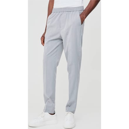 Elastische taille, slank gesneden jogger | Grey | Size 28