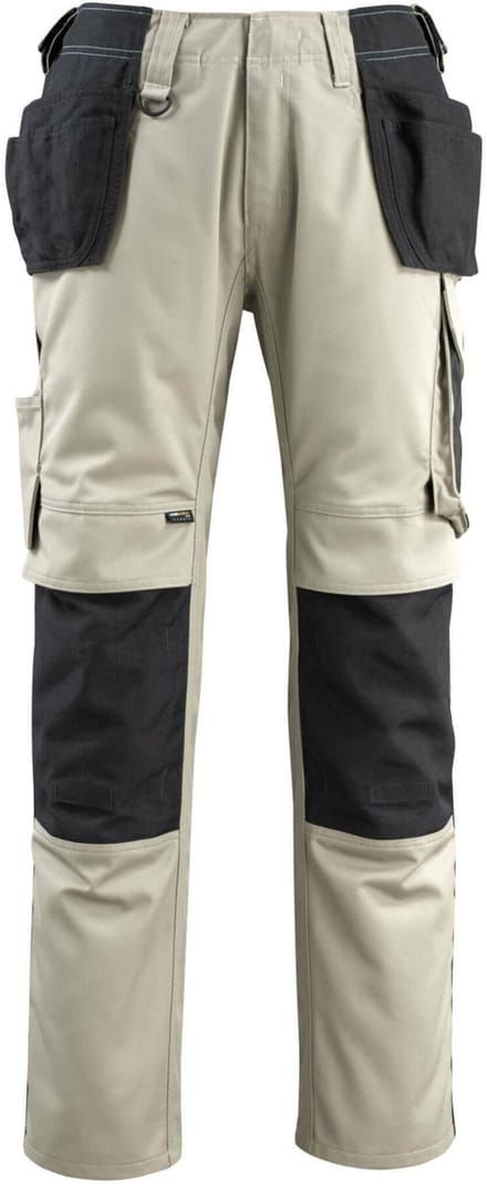 Mascot Unique Broek met spijkerzakken 14031-203 - lichtkhaki/zwart - C56 - 76