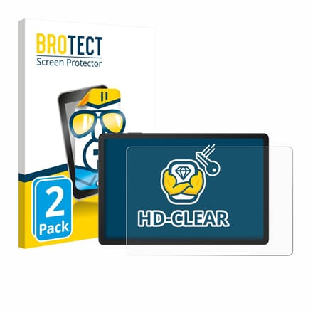 BROTECT - Screenprotector voor Doogee Tab G6 Plus - Folie Beschermfolie transparant 2 Stuks