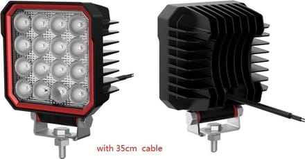 LED Werklamp – 48W | 4320 Lumen | Flood Beam – met Orsam LED’s
