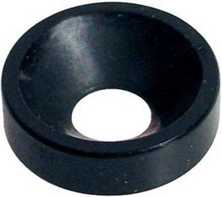 Boston W-750-B Neck Ferrules - Zwart, 14,0 mm, Set van 4