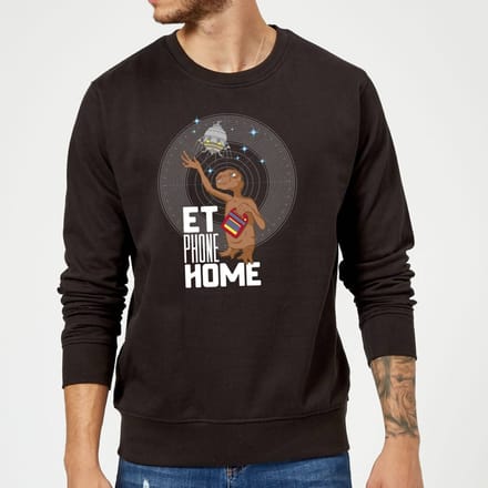 E.T. Phone Home Trui - Zwart - M