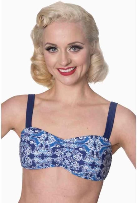Dancing Days - LUNAR Bikinitop - M - Blauw