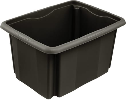 Bewaarbox 'emil eco', 15 liter, grafietkleur