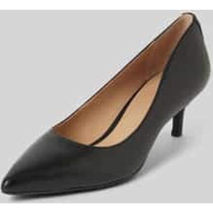 Pumps met labelapplicatie, model 'ADRIENNE'