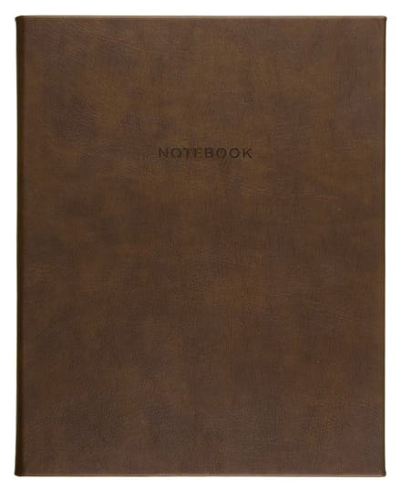 Eccolo notitieboek - Brown - lijn - ca.20x25cm - EC-D506M