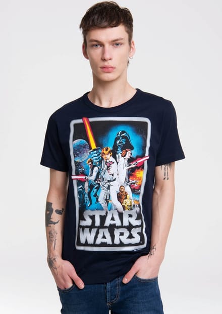 Logoshirt T-Shirt Krieg der Sterne Poster