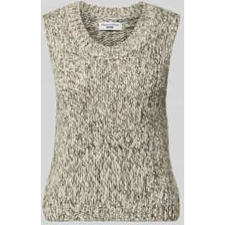 Regular fit spencer van scheerwolmix met alpaca