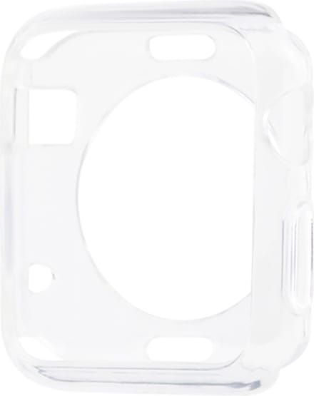 Eko, Hoesje geschikt voor Apple Watch 42mm - TPU Flexibel & Ultra-thin, Wit
