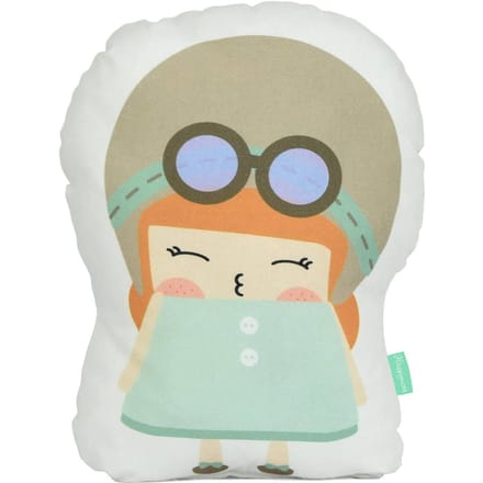 Sierkussen Aviator Girl | Happynois