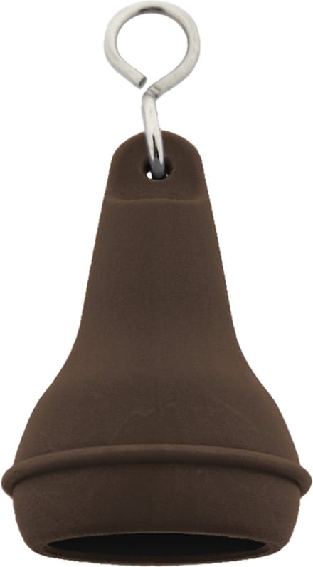 CombiCraft Hotel sleutelhanger Mayfair met open onderkant 41x70mm bruin - 5 stuks