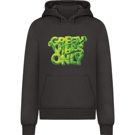 Hoodie Merchcode Shrek Green Vibes Only