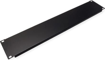 VALUE 19" Blindpaneel 2 HE , zwart