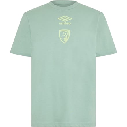 Umbro Heren AFC Bournemouth T-Shirt (Groen Baai)