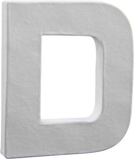 Letter wit D 12 cm