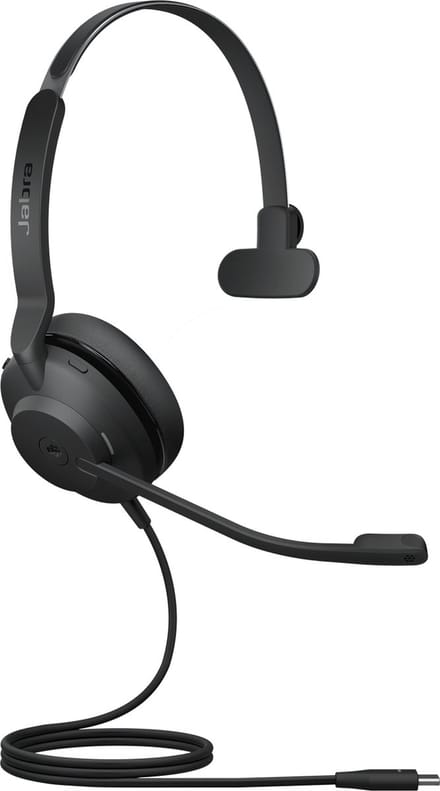 Jabra Evolve2 30 Headset Bedraad Hoofdband Kantoor/callcenter USB Type-C Zwart