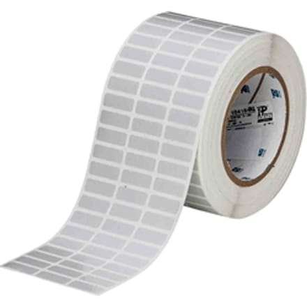 Brady THT-3-413-10 label polyester mat zilver 25,40 x 9,53 mm (origineel)