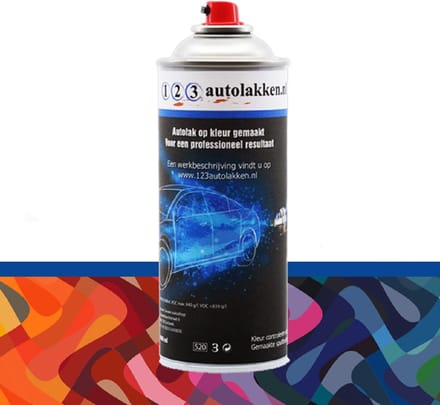 Spuitbus Autolak MINI Kleurcode A63 - LIGHTNING BLUE-MET. - 400ml