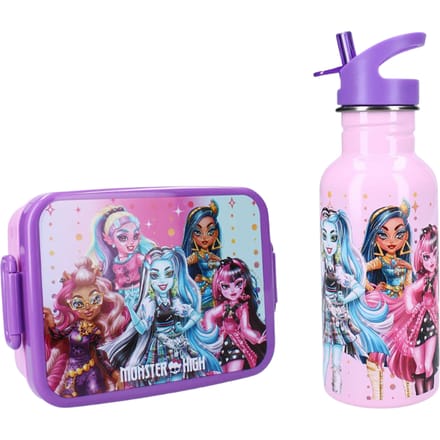 Monster High lunchset; lunchbox en drinkfles