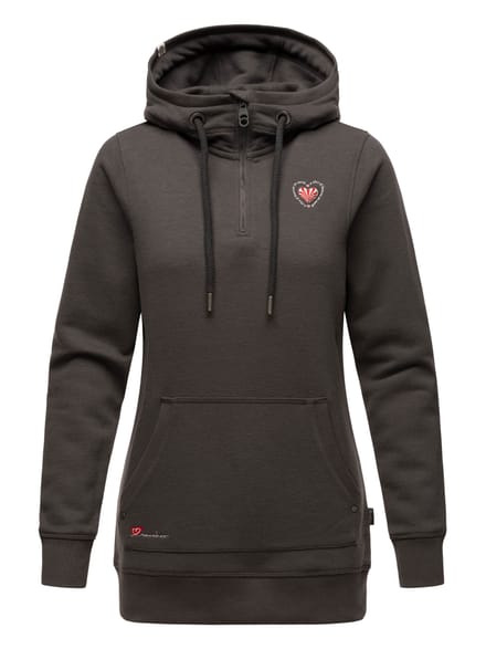 Navahoo dames longsleeve hoodie Zauberelfe – Lang & Comfortabel