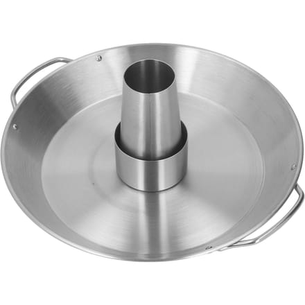 Bierblik Kip Roosterrek Herbruikbaar 430 Roestvrij Staal BBQ Braadpan voor Thuis gray