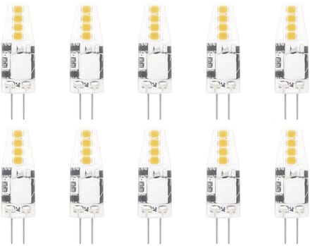 Modee LED Lamp G4 - 1.8W 2700K 180 LM 12V - LED Lamp insteek - Warm Wit - 10 stuks