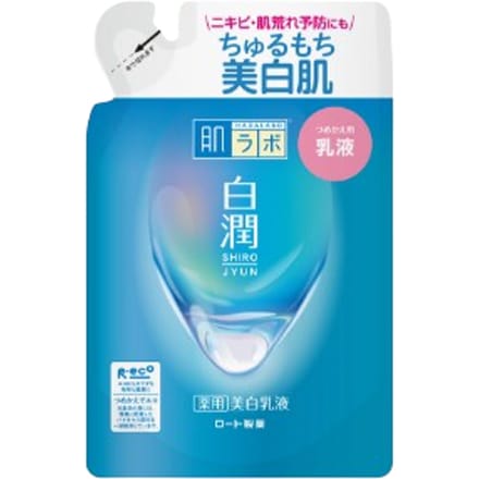 Rohto Mentholatum - Hada Labo Shirojyun Whitening Emulsion Refill - 140ml