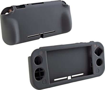 Beschermende soft cover siliconen bescherm hoesje voor Nintendo Switch Lite - case - grijs