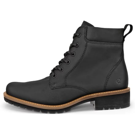 Ecco Elaina dames veterboot - Zwart - Maat 39