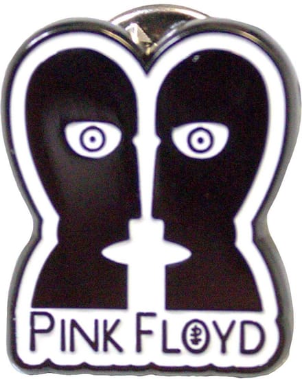 Pink Floyd - Division Bell Pin - Zwart/Wit