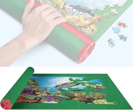 ApexArte® Puzzeltafel - Puzzelmat - Puzzelmap - Puzzelbord - 2000 Stukjes - Groen