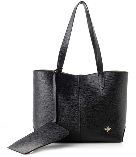 Asir - Tote-tas - Zwart - 33 x 13 x 28 cm