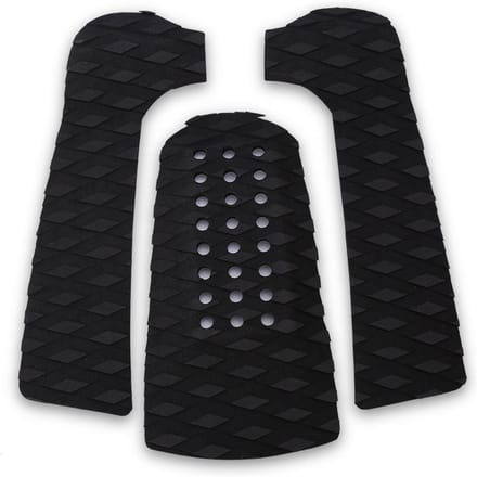 Surfen Surfplank Antislip Tractie Pad Staartpad Dek Grip (Zwart) zwart